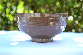 Amazon.co.jp: 高橋美水 仙台窯 象嵌 海老根之図 抹茶碗 茶碗 菓子器